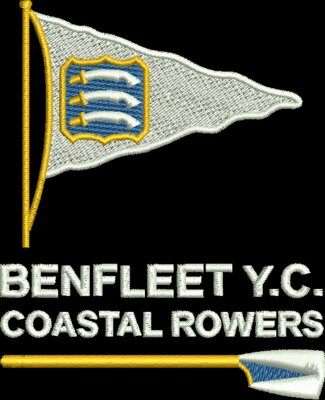 benfleet rowers on blue