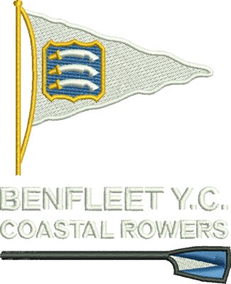 benfleet rowers on blue