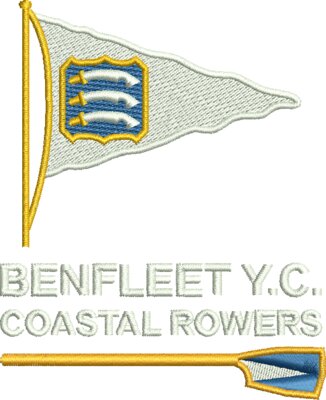 benfleet rowers on blue